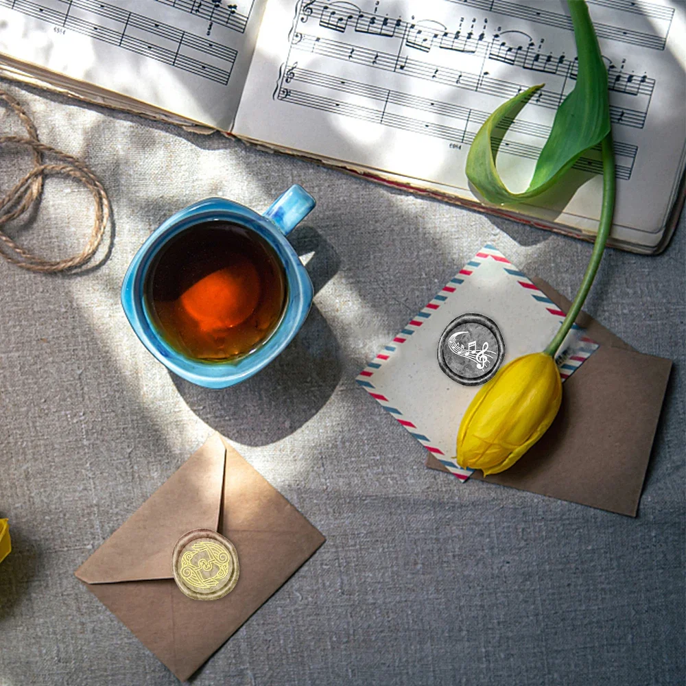 1 مجموعة ختم من الشمع ختم مجموعة 1 قطعة ختم من الشمع رئيس و 1 قطعة مقبض خشب الورد فراشة القمر شريط نمط لتزيين الحروف