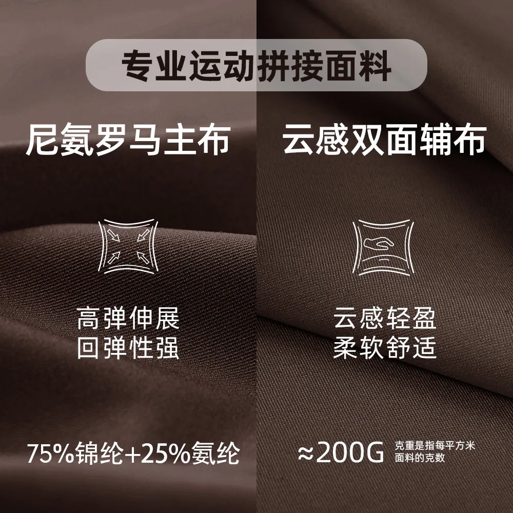 新しい圧縮ストレッチスポーツパンツメンズワークアウトパンツタイツレギンスパンツ男性用ジッパーポケット速乾性ジムトレーニング