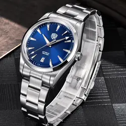 Rollstimi Men's Watches Luxury Sapphire glass Automatic Watch Men NH35A Stainless steel Mechanical Wristwatch Men BGW9 Luminous