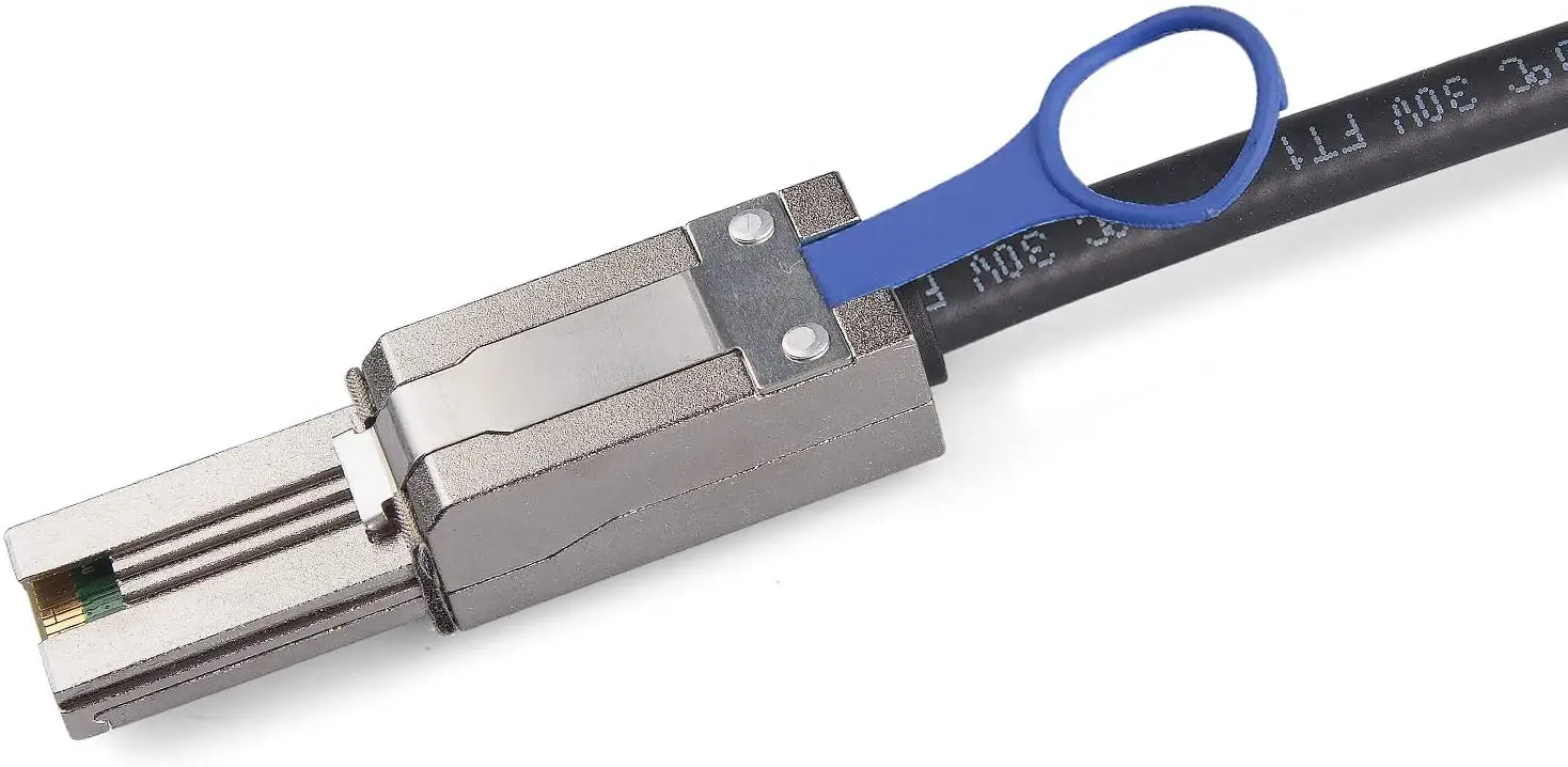 Imagem -03 - Qsfp Sff8436 Ddr Híbrido Sas Cabo Sff9088 15 m 100 Ohms