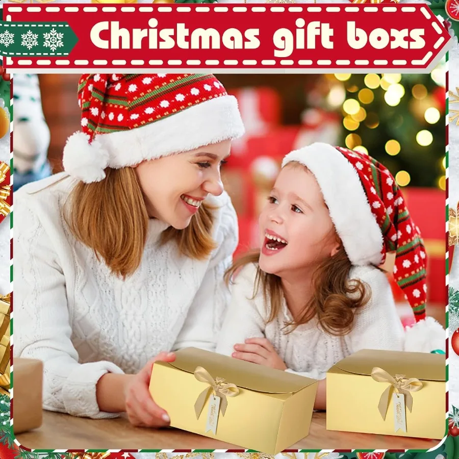 36 Set Weeding Boxes Bridesmaid Proposal Box 10 x 8 x 4 Inch Light Gold