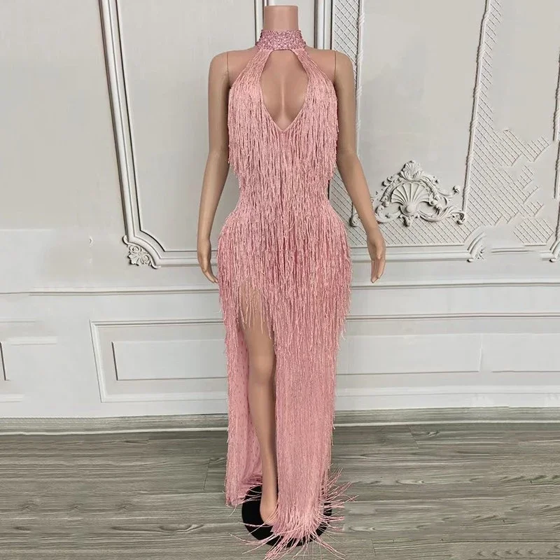 فستان عيد ميلاد المرأة اللاتينية الزي المغني حفلة احتفال فساتين ثوب زفاف مساء زي Dj Ds المرحلة كلوبوير