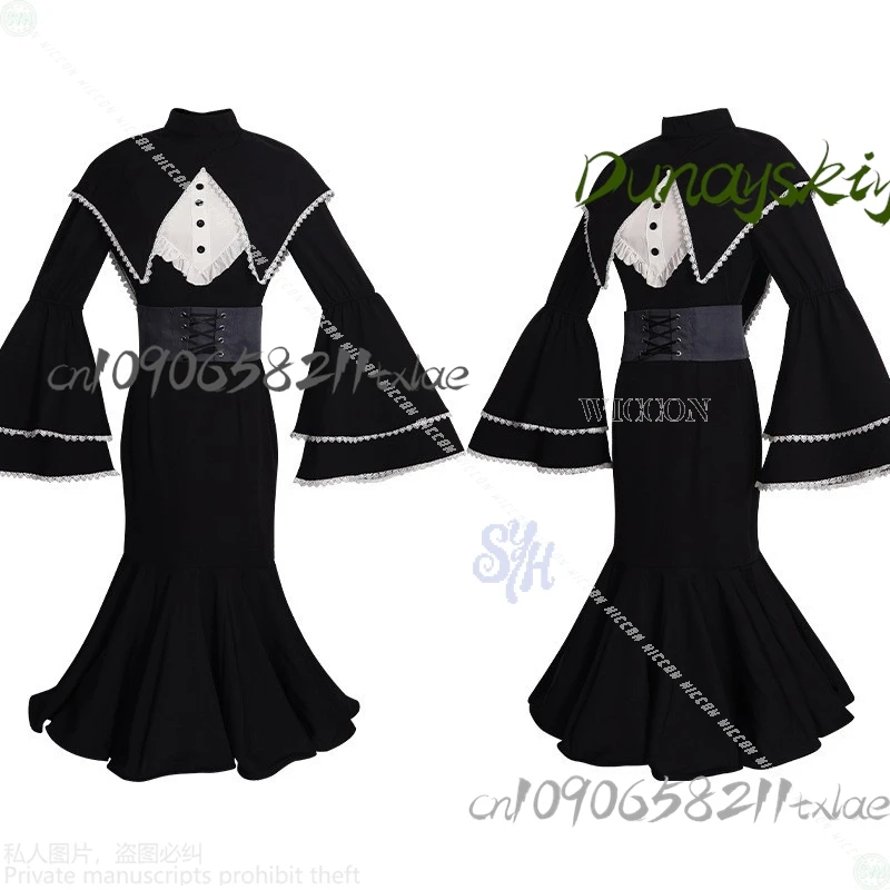 Shop1104629319 Store Idol Girls Groups Nightcord عند الساعة 25:00 Mikkuu Project Sekai أزياء تنكرية لوليتا سوداء للهالوين