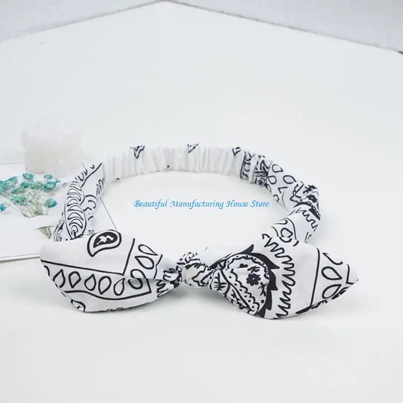 E56A Stylish Knot Hairbands Headband Casual Headdress French Headpiece Wide Headband