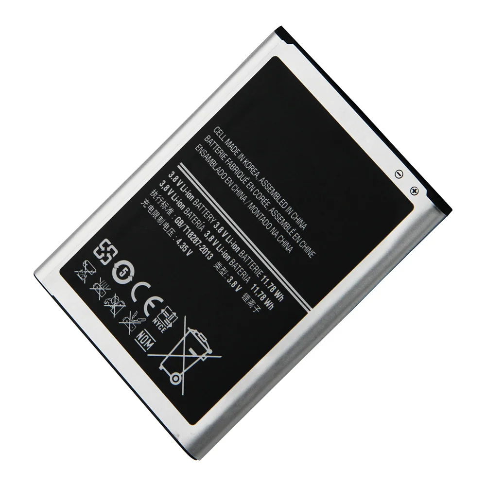 Batterie de remplacement pour Samsung Galaxy Note 2 N7100 N7102 N719 N7108 N7108D, avec NFC, 3100mAh, EB595675LU