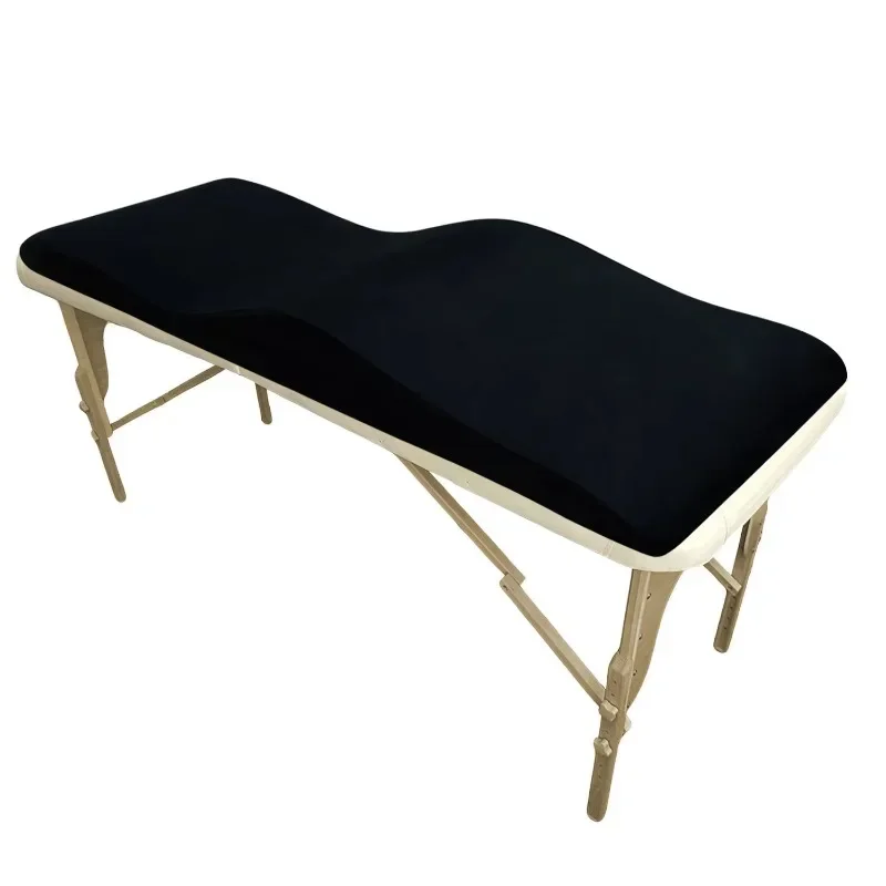 Anatomical mattress for eyelash beds Foldable wave foam sponge with furniture massage function
