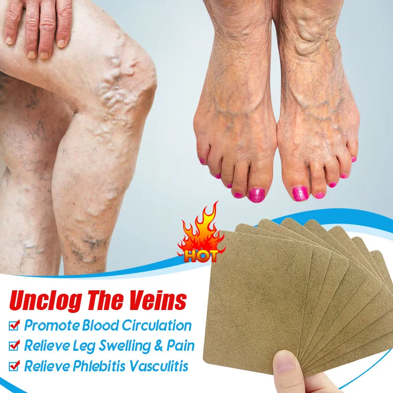 Intravenous Patches Vascular Veins Remover Spider Legs Treatment Chinese Medical Plaster Angiitis Stickers Skin Care