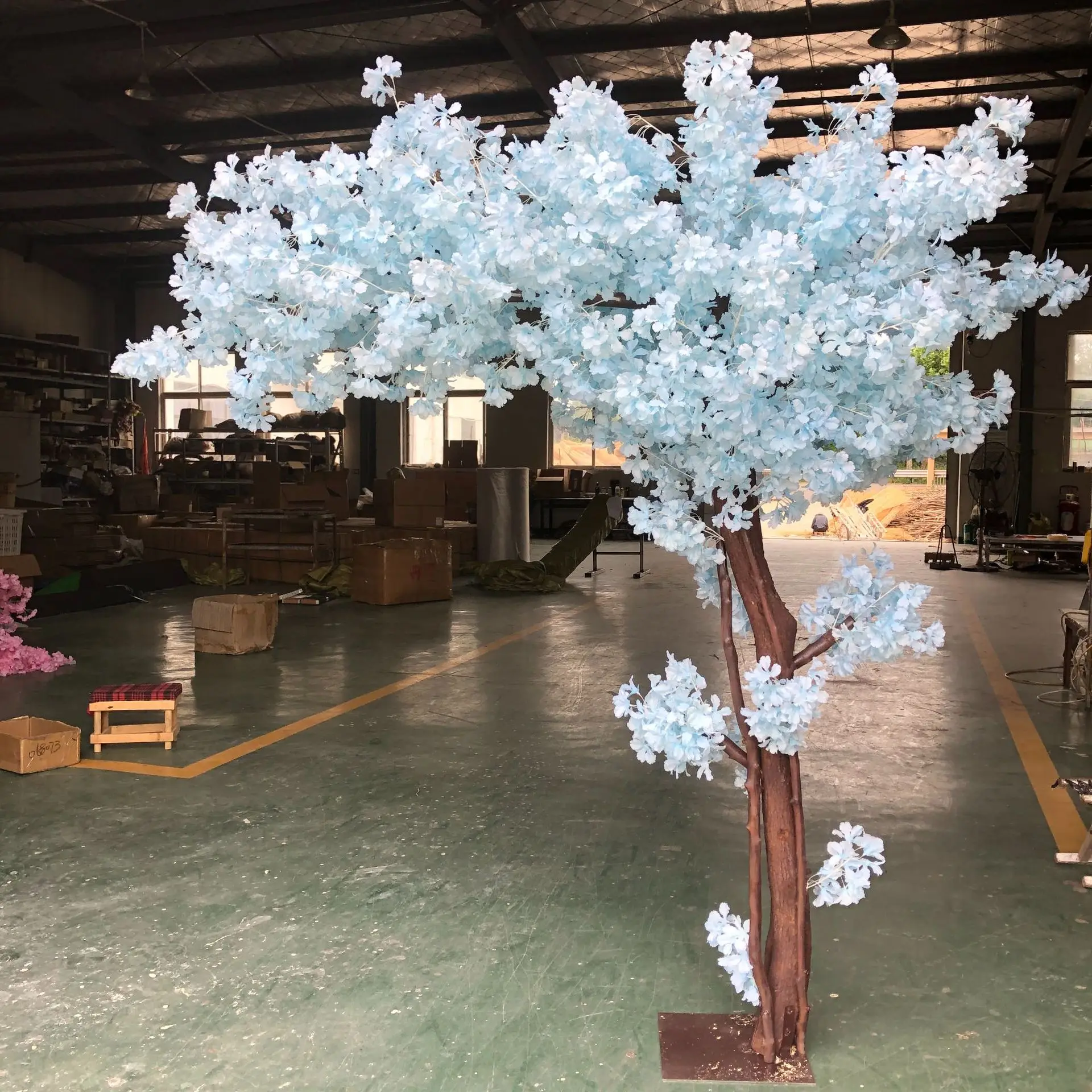 

Decorative simulation tree tassel flower tree peach tree event venue shopping mall hotel New Year decorations gift event layout