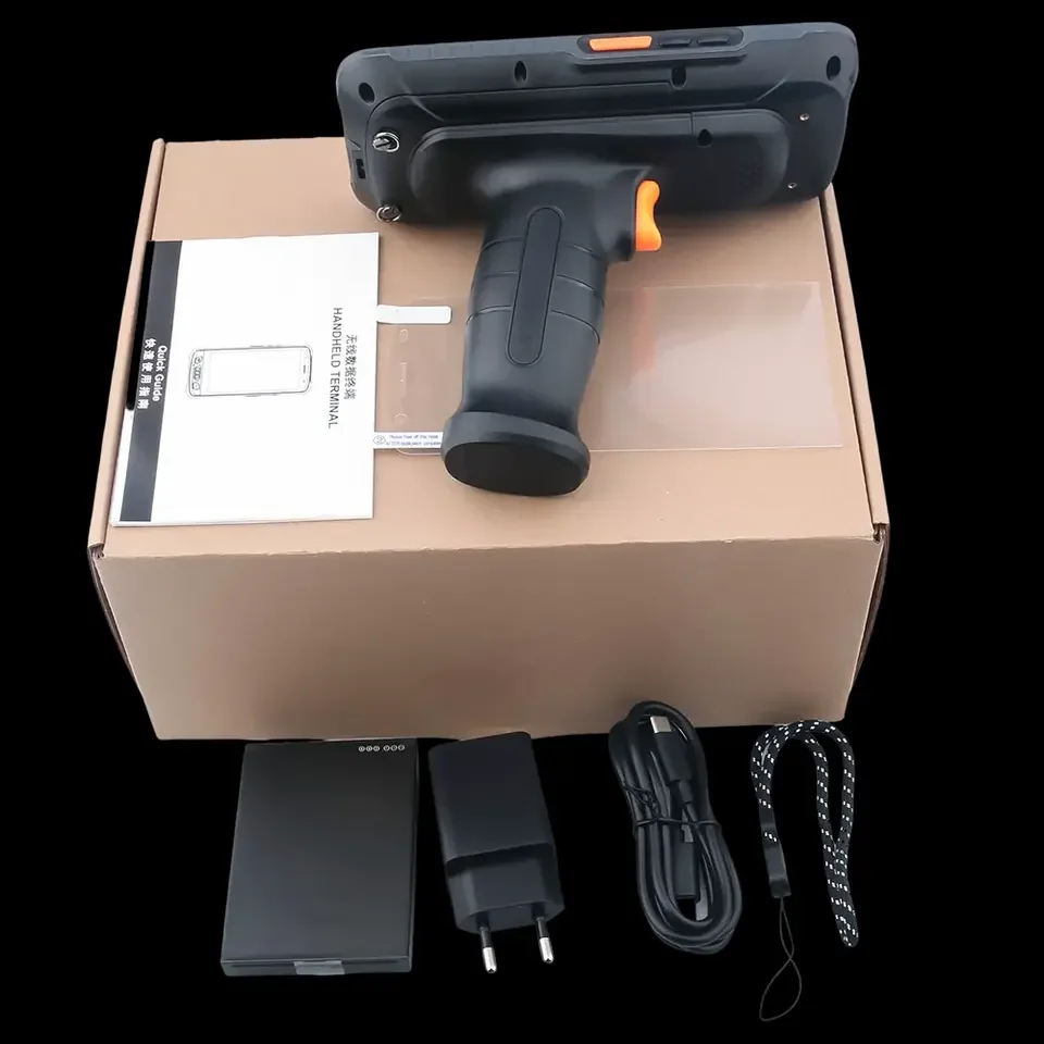 5.5 "PDA portable Android 11 4G RAM 64G ROM Scanner de codes à barres 4G Lte WIFI Bluetooth GPS caméra collecteur de données Portable