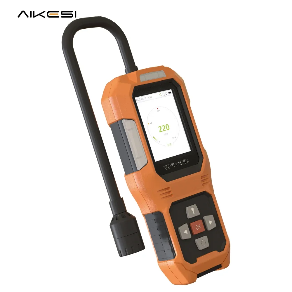 

AIKESI JLY-CP100 Combustible Gas Analyzer Leak Location Tester Concentration Meter Smart Sensor Carbon Monoxide Leak Detector