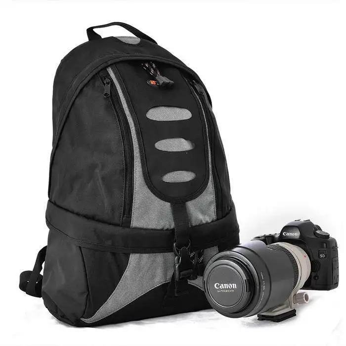 

Outdoor leisure mountaineering travel photography upper and lower structure double shoulder SLR digital camera bag