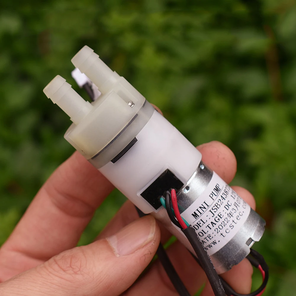 

Водяной насос с двигателем постоянного тока 12 В Micro 370 Самовсасывающий мембранный водяной насос с датчиком расхода для диспенсера для воды/машины для кипячения чая