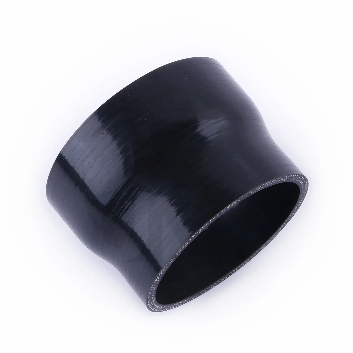 Gloss Black Straight Reducer Hose Coolant Silicone Intercooler ID75-80 75-85 76-80 76-83 76-89 76-102 80-90 80-102 1PC 2PCS 3PLY