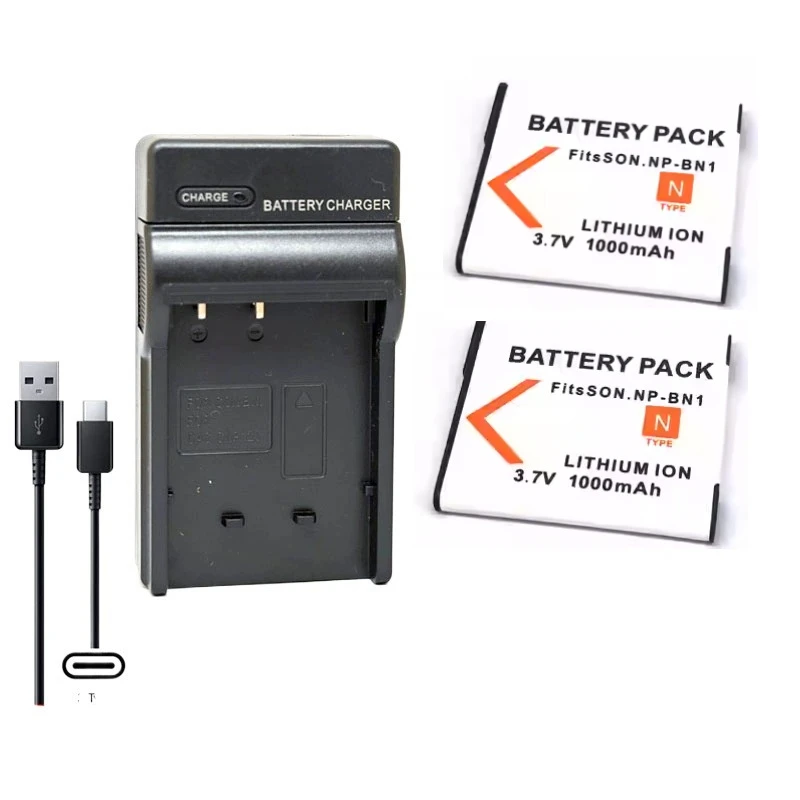 NP-BN1 NP BN1 1000mAh بطارية لسوني DSC WX5 TX9 T99 TX7 TX5 W390 W380 W350 W320 W360 QX100 NPBN1 شاحن بطاريات #5