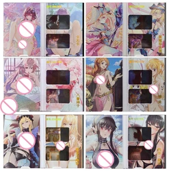 NEW Anime Goddess Story Kafka Ram Nami Kitagawa Marin DIY homemade bi-fold film card boy Toy collection Birthday Christmas gift