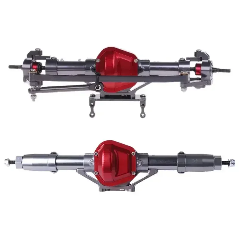 

Металлическая передняя/задняя ось с ЧПУ для радиоуправляемых краулеров 1:10 Axial SCX10