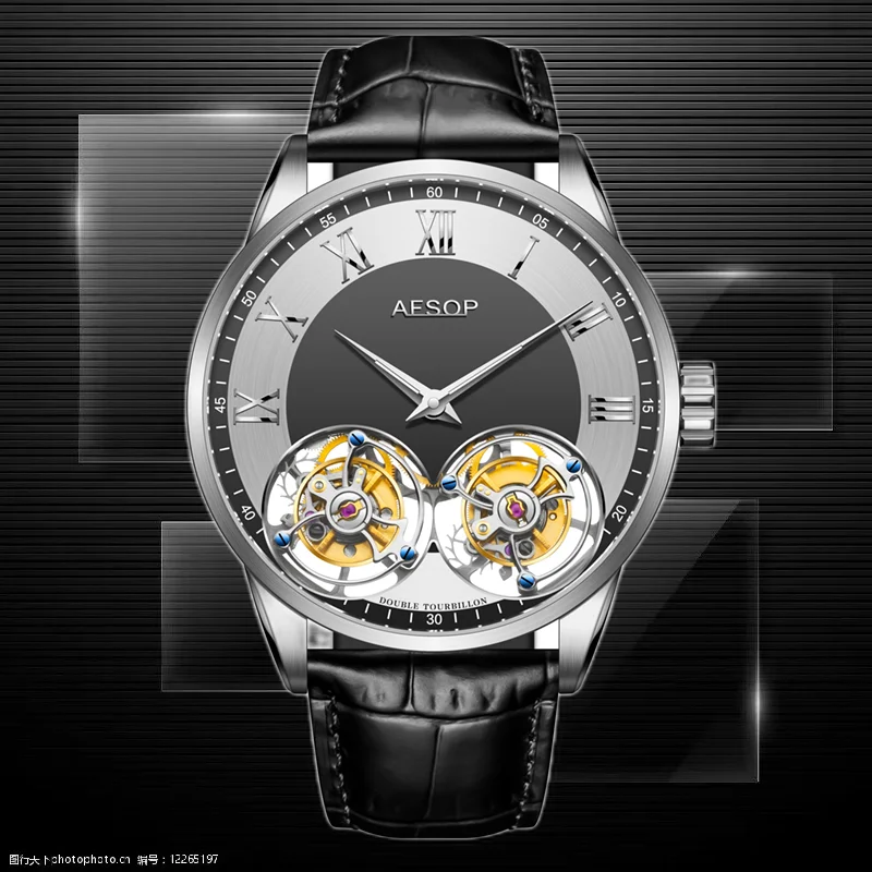 AESOP Luxury Sports Watch Real Tourbillon Mechanical Watch for Men Fashion Skeleton Wristwatch Relogio Masculino 2026 NEW