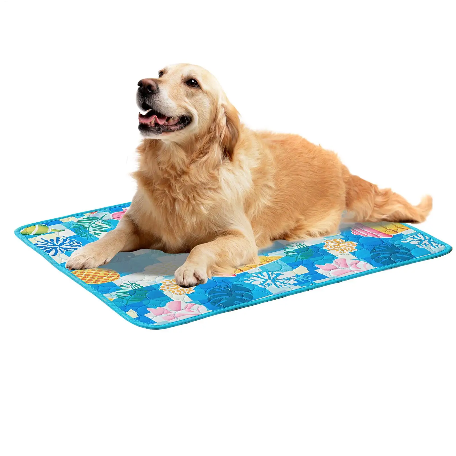 Cooling Pad for Dog Soft Pet Pad Foldable Scratch Resistant Sleeping Mat Bed Pet Supplies for Indoor Outside Sofa Crate Dogs