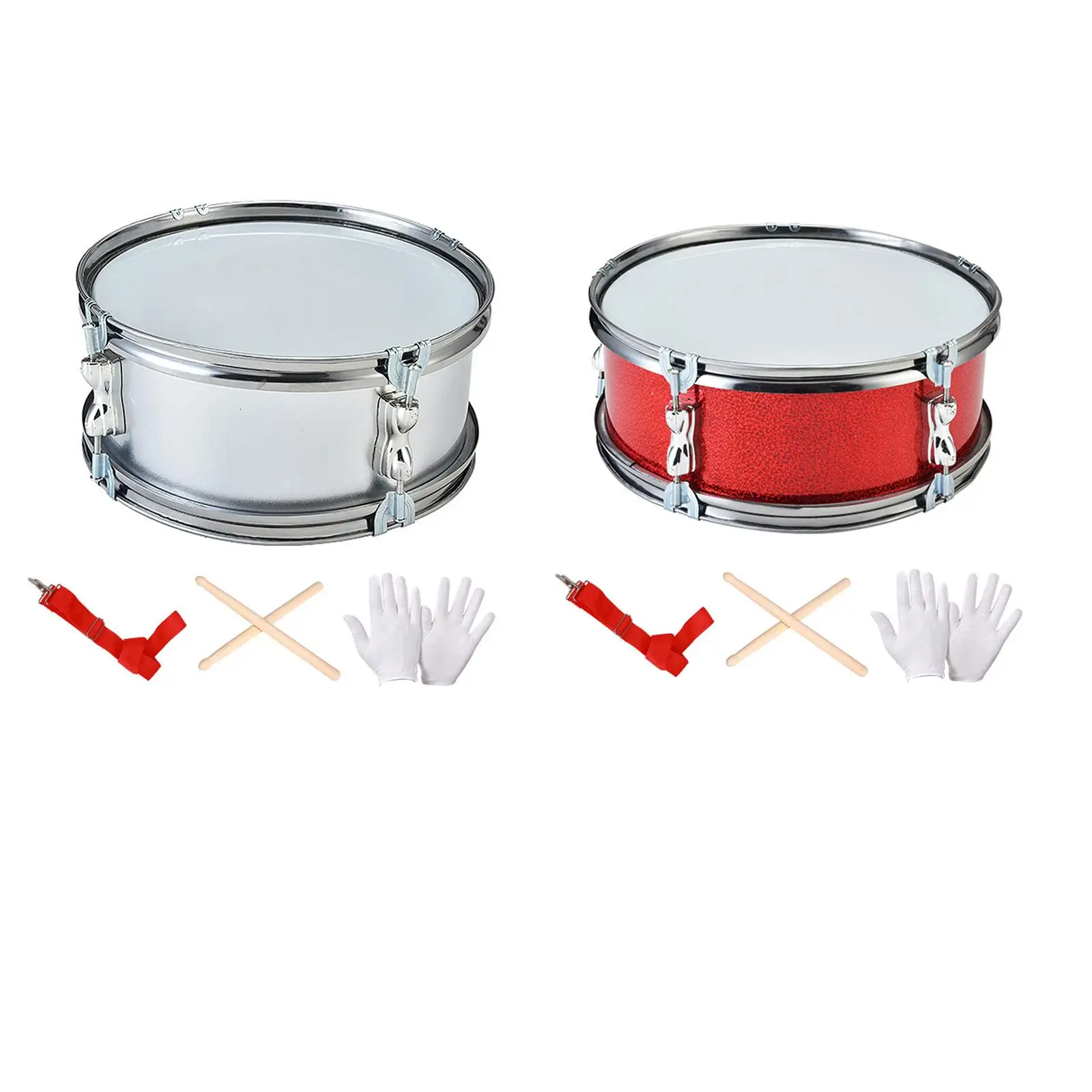 11inch Snare Drum Percussion Instrument for Girls Beginners Birthday Gifts