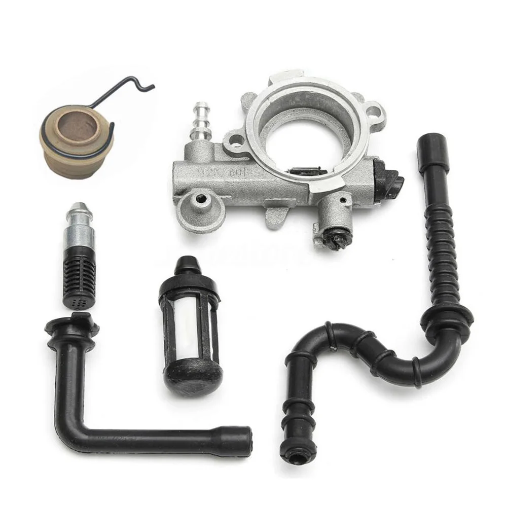 Chainsaw Attachment MS360 Replacement Accessories Tool Oil pump Spare Parts Fuel Filter Worm Rod Pipe Maintenance