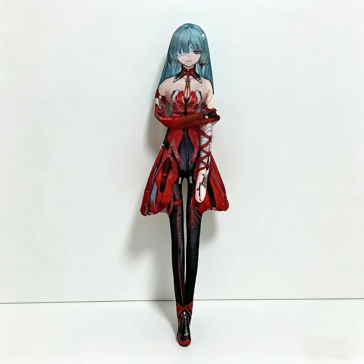 28cm Wuthering Waves Phrolova Mouse-shaped Dry Doll with Skeleton and Wire Hands and Feet Abstract and Funny Doll Full Character