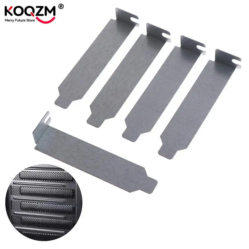 

5Pcs/lot PCI Slot Cover Dust Filter Blanking Board Cooling Fan Dust Filter Ventilation PC Computer Case