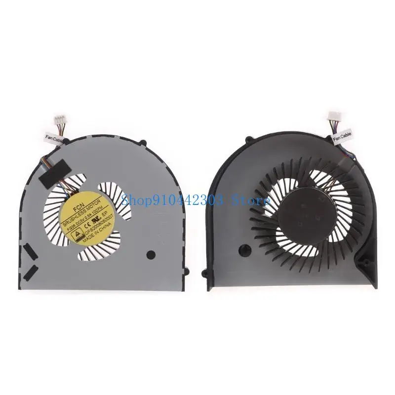 L4MD وحدة المعالجة المركزية وحدة معالجة الرسومات مشعات DC5V 0.5A 4 دبوس 4 أسلاك مبردات الكمبيوتر المحمول مروحة ل Alienware15 #1