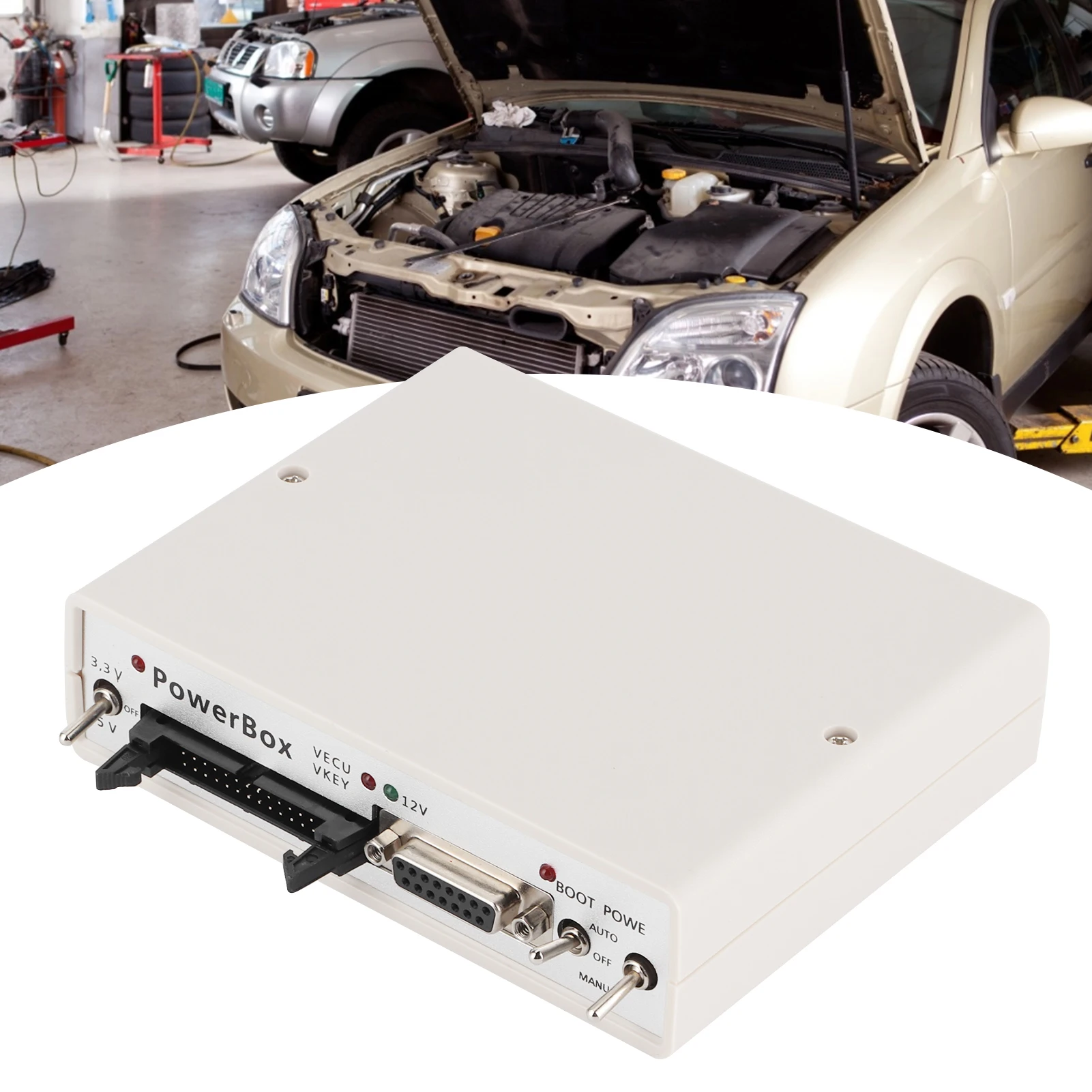 กล่องอุปกรณ์ ECU สำหรับแฟลช ECU พร้อมอะแดปเตอร์ครบชุด สำหรับ JTAG Works ECU Openport กล่องจ่ายไฟ ECU สำหรับแฟลช พร้อมอะแดปเตอร์ครบชุด อุปกรณ์เสริมรถยนต์