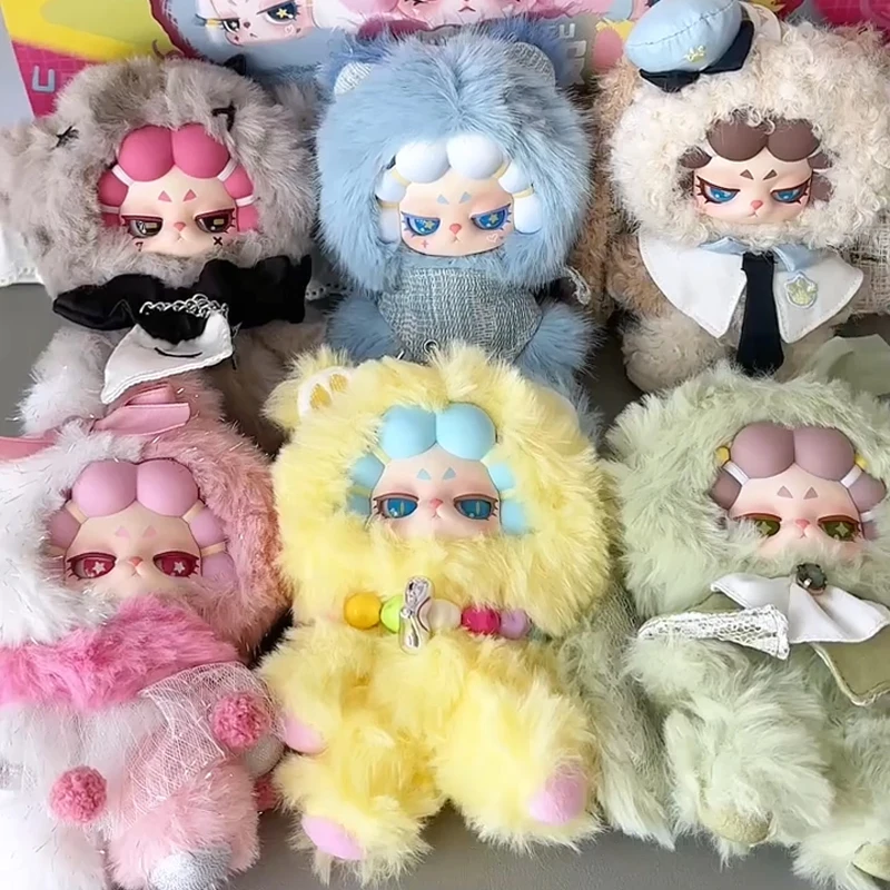 

DODO RARA Blind Box DODO RARA Untamed Series Blind Doll Vinyl Face Plush Mystery Box Bag Pendant Action Figure Holiday Gift