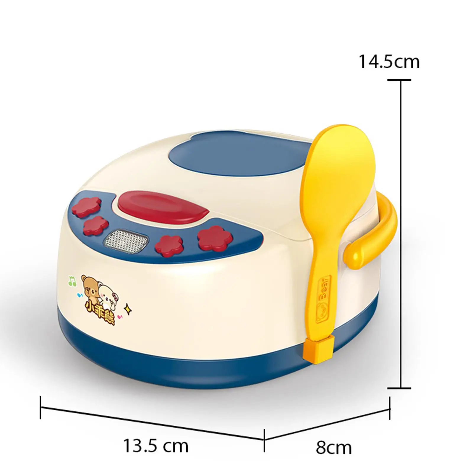 Ensemble de jeu de cuisine pour enfants d'âge alth, cuiseur à riz, jouet pour enfants de 3 à 6 ans