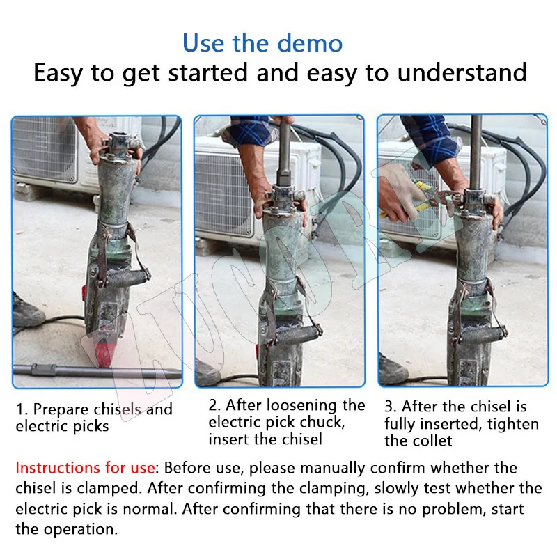 65A Large Electric Pick With Widened And Thickened Shovel Head 95 Electric Pick for Concrete Digging Shovel Tree