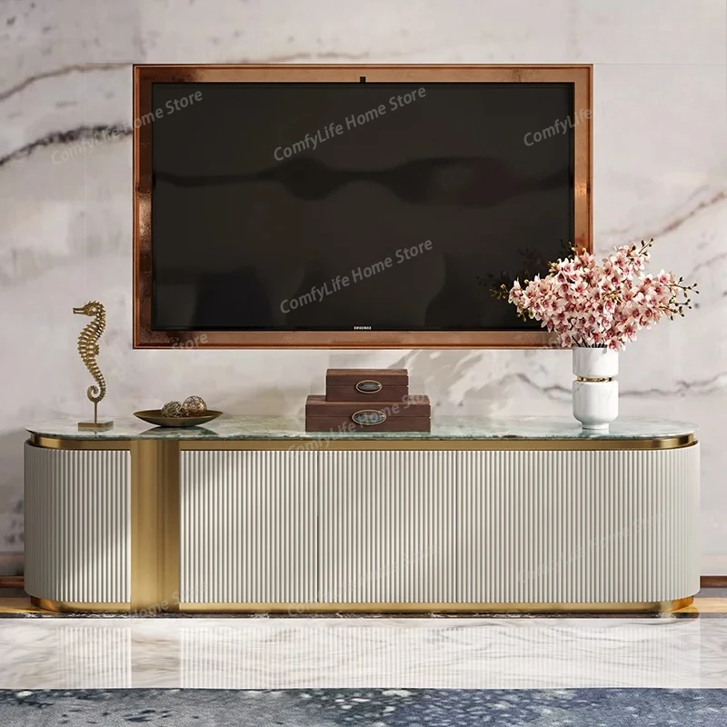 

European Modern Tv Cabinet Delicacy Nordic Luxury Quality Tv Consoles Cabinet Portable Elegant Meuble Television Salon Furniture