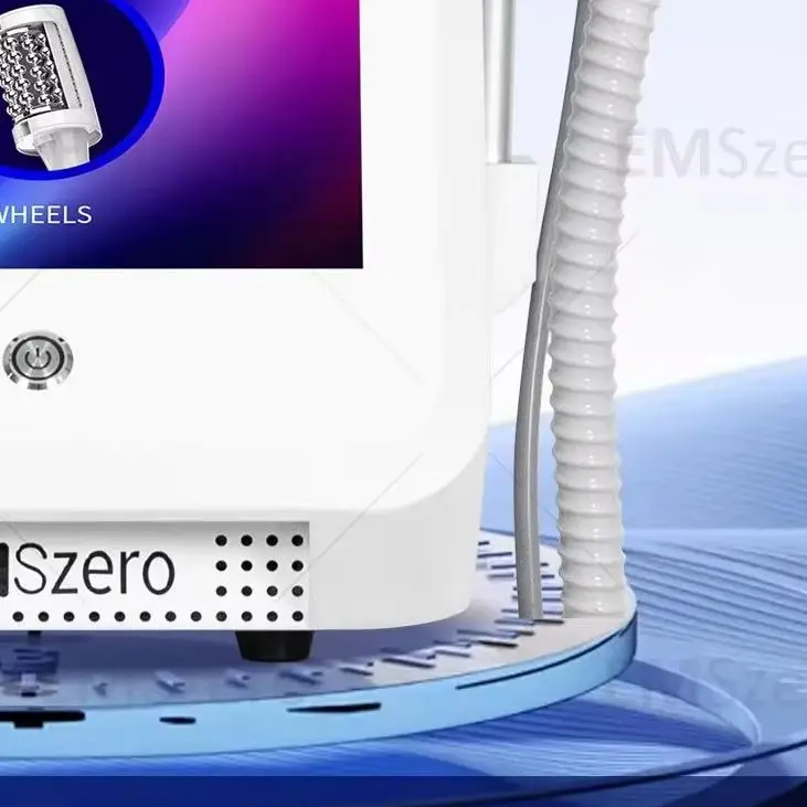 Pro 9500W Vacuum Roller 360 Degree Body Sculpting Machine Rf Hi Emt No Blind Spot Cellulite Reduction Fat BurningEMSZERO