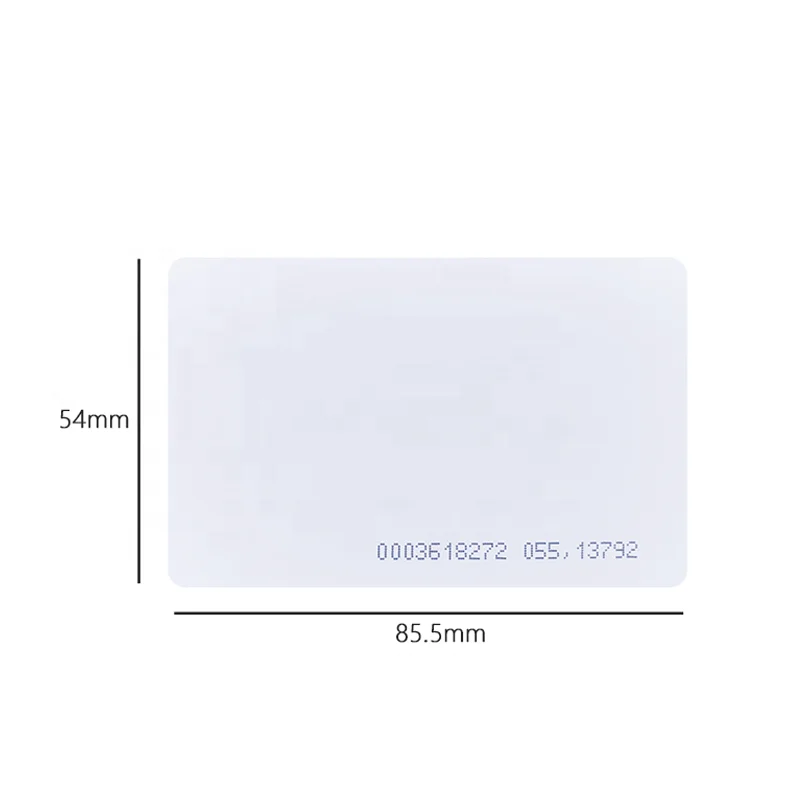 Access Control Customized Printing ABS RFID Keyfob Card IC 13.56Mhz Classic 1k Hotel door lock RFID Keychain Tag