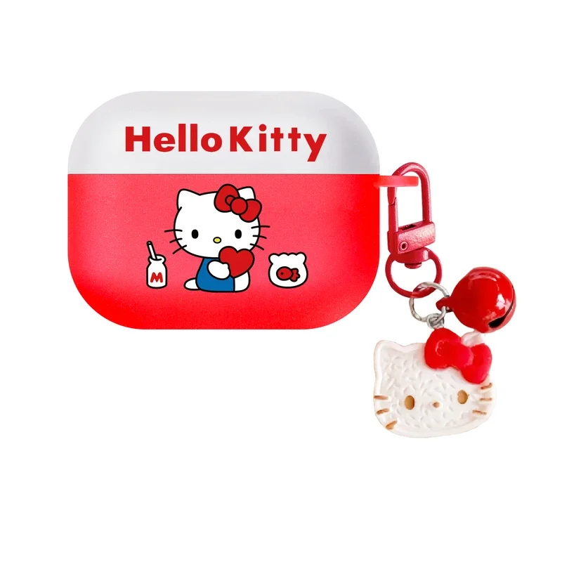 لطيف الكرتون سانريو مرحبا كيتي حقيبة سماعة الاذن ل AirPods 4 1 2 3 برو 2021 سماعة لاسلكية تعمل بالبلوتوث سماعة لينة بولي TPU الغطاء الواقي #5