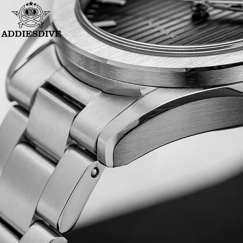 ساعة أديس ديف للرجال 200 متر مقاومة للماء 38 ملم زجاج الياقوت BGW9 أزرق مضيء ياباني 8215 ساعة ميكانيكية أوتوماتيكية AD2533
