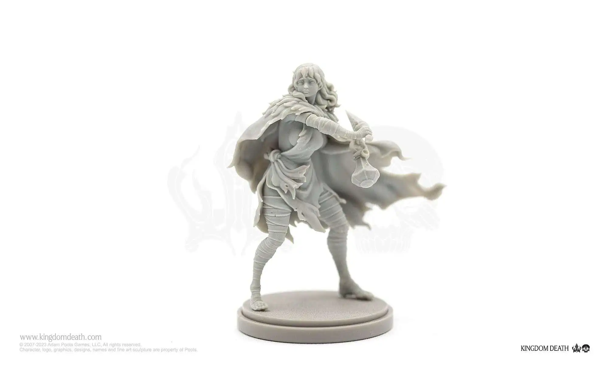 

модельный комплект комплект из смолы Dead Kingdom Frozen Survivor - Камелия