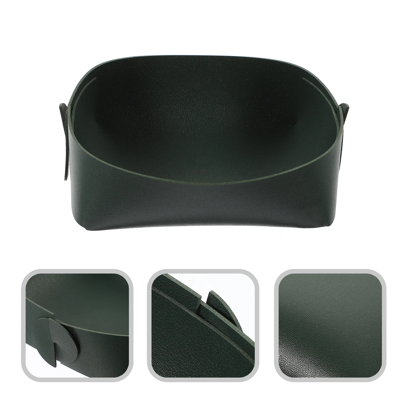 

2Pcs Desktop Storage Trays Multifunction Sundries Jewelry Key Organizer Tabletop Entryway Decor Key Holder