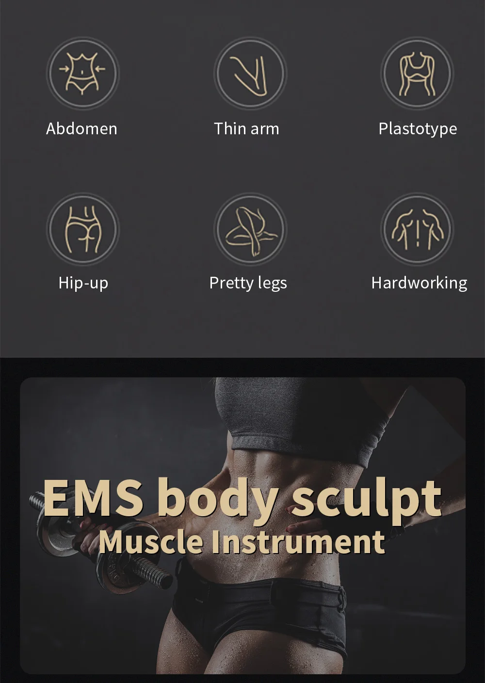 myoslim Sculpting Body RF Fat Reduction Sculpt Therapy Machine Electromagnetic Muscle Stimulate SPA Slimming Equipment