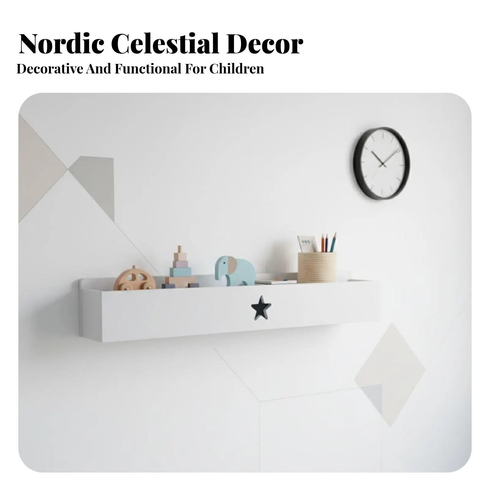 

Детская книжная полка без сверления, в форме облака, простая в установке, экономит место, для детей, игровой комнаты, класса