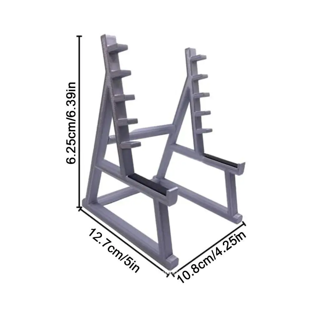 Barbell Pen Holder Desk Top Ink Pen Storage Holder, Pen Holder, Pays l Display, Student Stacquersing, Squatrack, X1m1