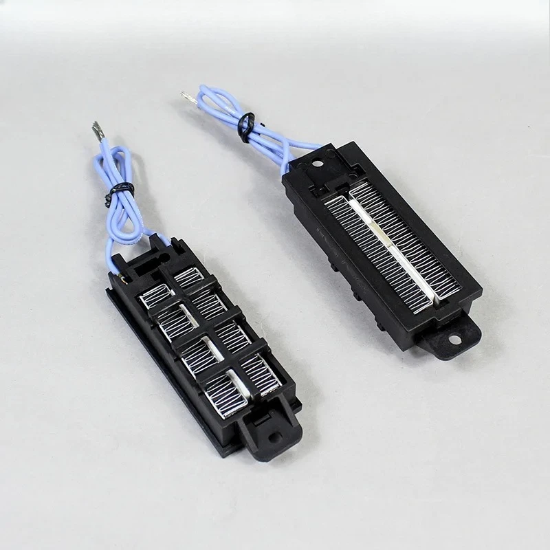 2 قطعة 70W24V موصل السيراميك PTC درجة حرارة ثابتة سخان الهواء مع قوس ، لوحة التدفئة ، التدفئة السريعة 92*31
