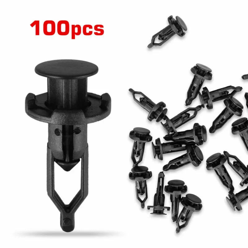 Bumper Clip Collection Includes 100 pcs of 9mm Clips Compatible with For Toyota and For Lexus Vehicles Reliable Use image 3