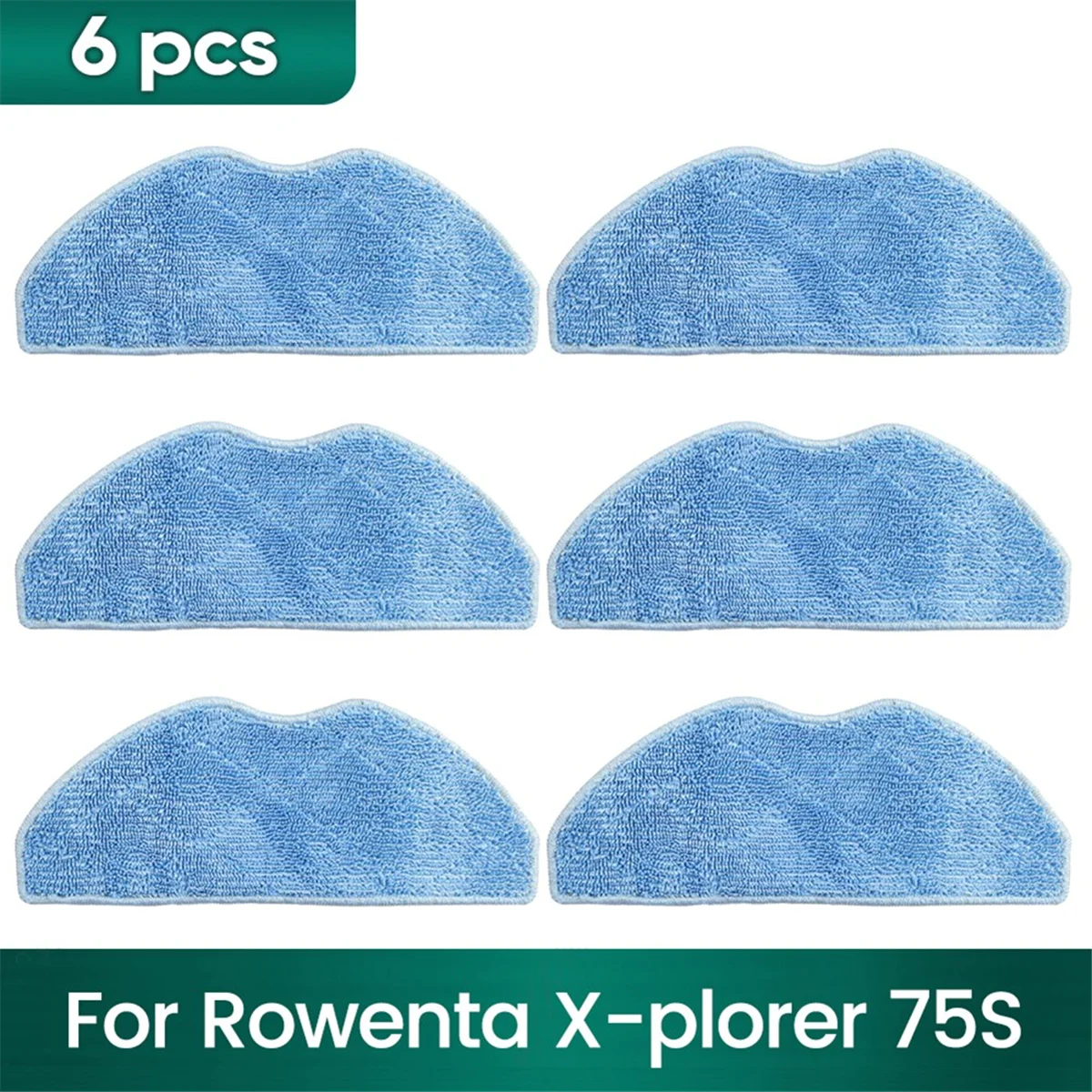 A417X ~ وسادات قماش ممسحة لملحقات المكنسة الكهربائية الروبوتية X-Plorer Serie 75S RR8577WH، 75 S+ RR8587WH