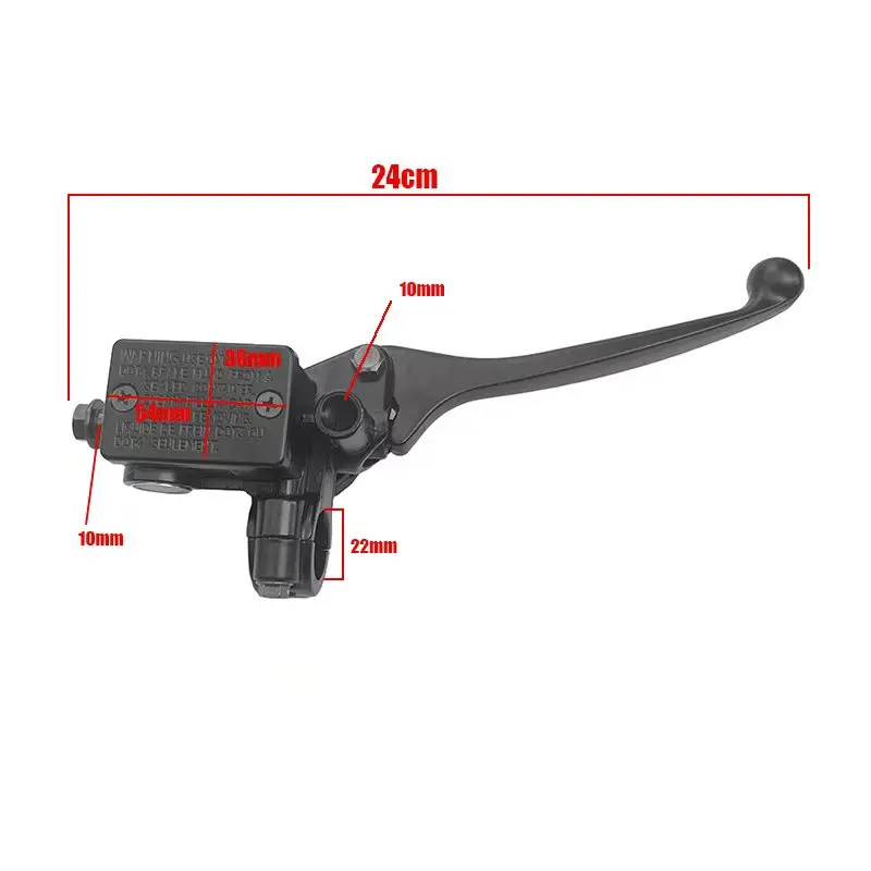 دراجة نارية الفرامل مضخة الجبهة أسطوانة رئيسية الفرامل الهيدروليكية رافعة الحق ل الترابية دراجة الطرق غير الممهدة ATV رباعية الدراجات سكوتر عربات التي تجرها الدواب الذهاب كارت #2