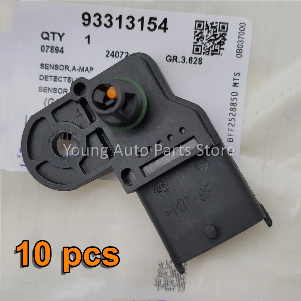 

10 шт. 93313154 0261230030 датчик абсолютного давления в коллекторе MAP для Chevrolet Fiat 500 Stilo Brava Doblo Punto Lancia Musa