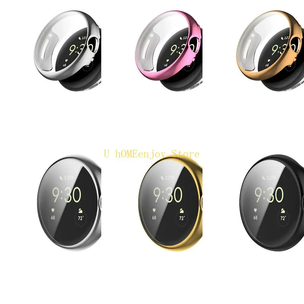 B0KF Full Coverage Case Frame Screen Protector Housing for  Watch 2 Anti-scratch