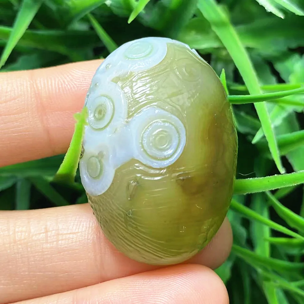 Natural agate mineral specimen, crystal chakra, healing stone, garden decoration, amethyst, Gobi eye, reiki  w6