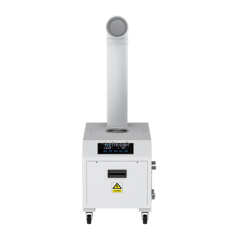 Ultrasonic Humidifier Automatically Controls the Humidity for the Vegetable Section of Supermarkets