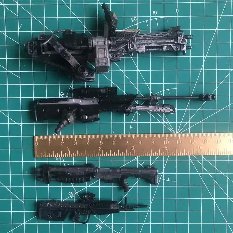 Weapon Equipment Supplementary Machine Gun Accessories for 6 Inch-12 Inch Action Figure